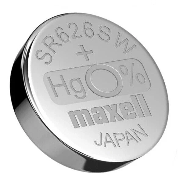 Baterías de reloj Maxell 377 SR626SW óxido de plata 5x 10x 25x 50x 100x Foto 3 de 4