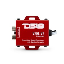 DS18 V2HL.V2 2-Channel Line Output Converter with Speaker Emulator Remote out 