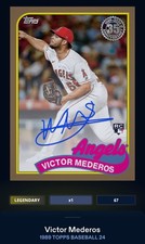 24 Topps Bunt DIGITAL 1989 Gold Signature LEGENDARY Victor Mederos