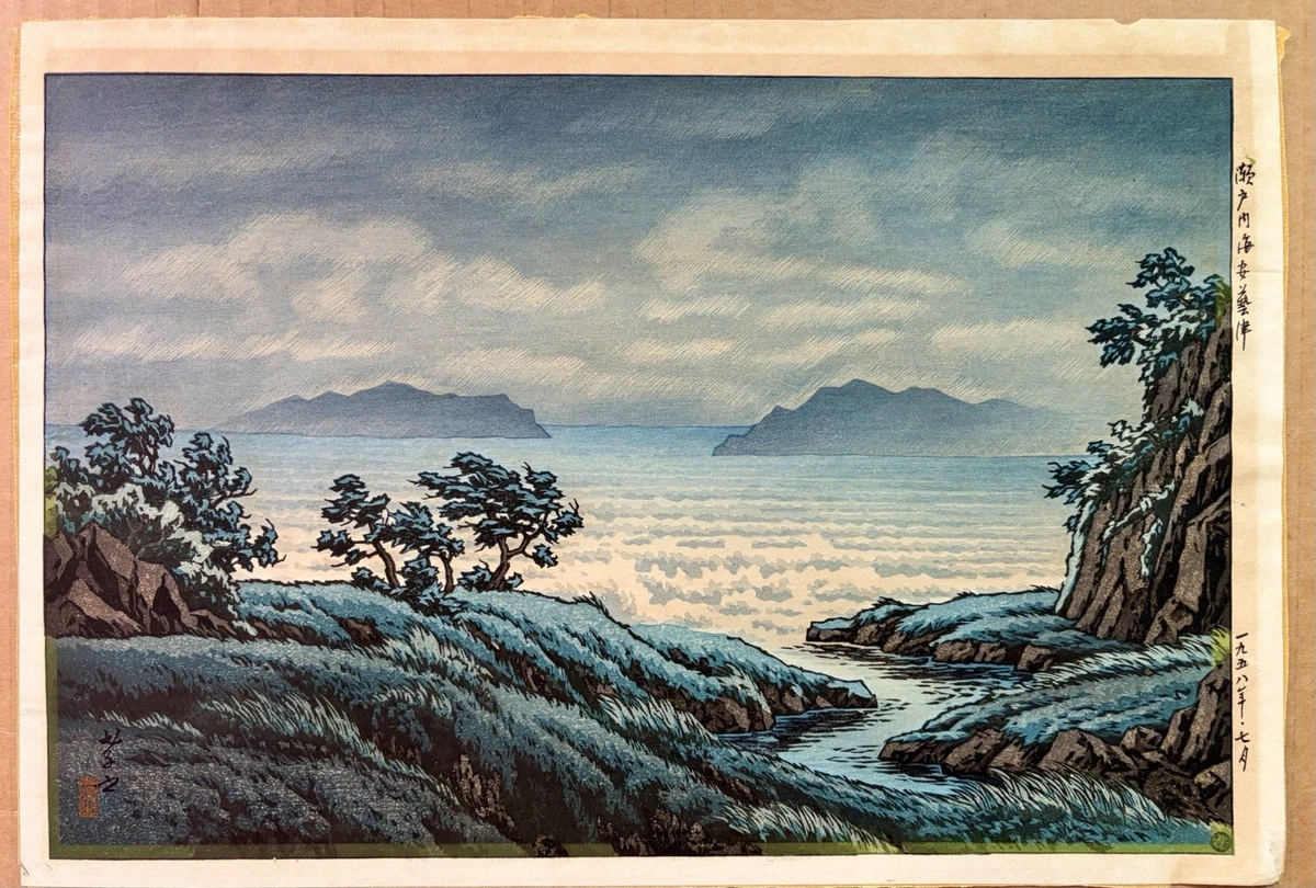 日本古董印花| eBay
