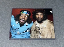 BIG BOI & ANDRE 3000 OUTKAST SIGNED AUTOGRAPHED 8X10 COLOR PHOTO COA