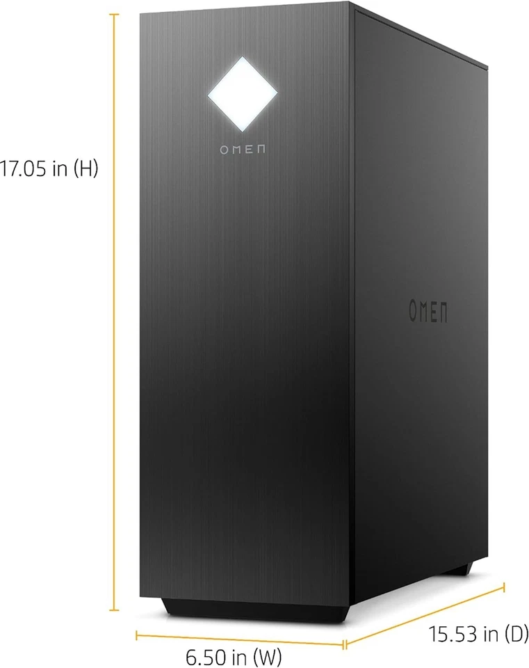 PC de escritorio para juegos HP 25L OMEN Intel i7 16 GB RAM 512 GB SSD GPU 2 GB Win 11 Foto 2 de 4