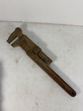Trimo Big 21 Monkey Wrench Smooth Jaw Adj. Pipe Wrench Pat Date 1911 Clean Trimo Big 21 Monkey Wrench Smooth Jaw Adj. Pipe Wrench Pat Date 1911 Clean