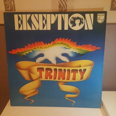 Ekseption 1973 Trinity 12 '' LP Rare French Vinyl Philips 6423056 1 380 CIDIS .