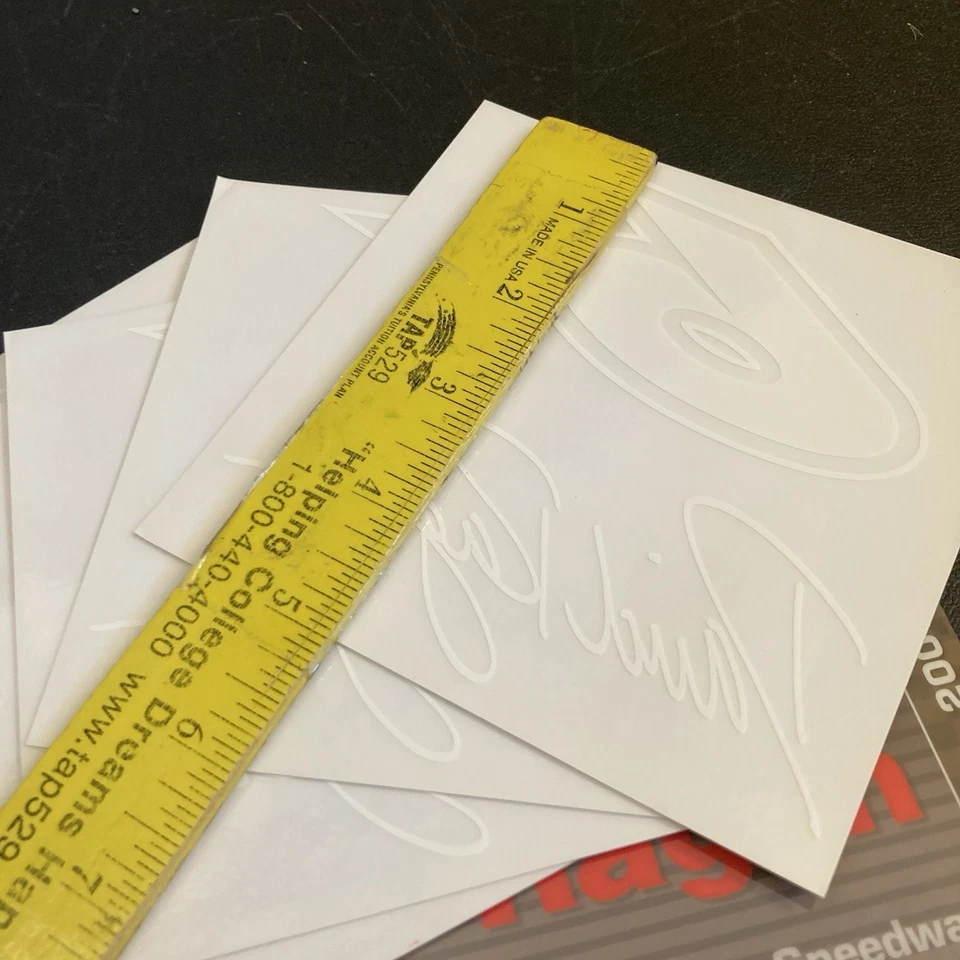 Calcomanías exclusivas David Ragan #6 5 tarjetas AAA de Las Vegas Motor Speedway 3/11/07 2x Foto 3 de 4