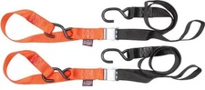 Powertye 29629 1 1/2in Fat Straps with Soft Tye - Black/Orange
