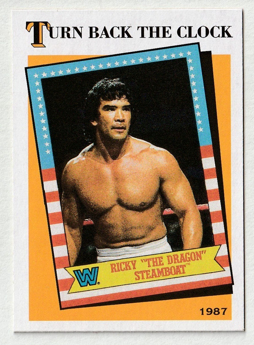2016 Topps Heritage WWE Turn Back the Clock #3 Ricky "The Dragon" Steamboat