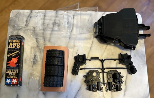 ORIGINAL TAMIYA “THE BIGWIG” 1:10th 1986 First Edition OFF ROAD BUGGY 5857 VTG - Picture 11 of 14