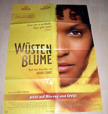 Filmposter A1 Neu Plakat Wüstenblume ( Desert Flower )