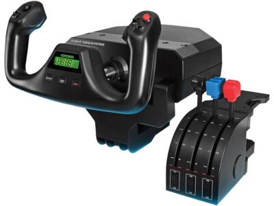 Logitech G PRO Flight Yoke System for PC - Black