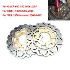 Floating Front Brake Rotors for Suzuki GSXR600 GSXR750 2006 07 GSXR1000 2005-08