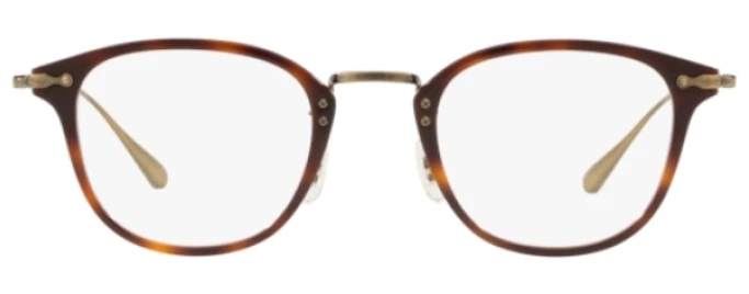 Gafas para hombre Oliver Peoples 0OV5389D Davitt 1007 cuadradas de caoba oscura 48 mm Foto 3 de 4