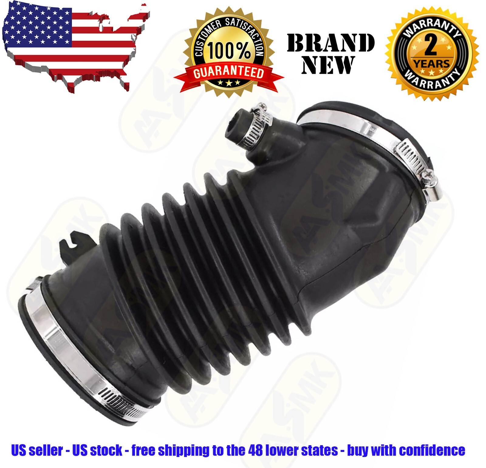 17228-5J6-A10 AIR FLOW TUBE INTAKE HOSE FOR 2017-2021 HONDA PILOT RIDGELINE 3.5L