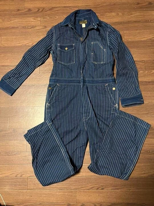 DOUBLE RL (RRL) Coveralls Overalls Old Clothes Wabash Work S Size