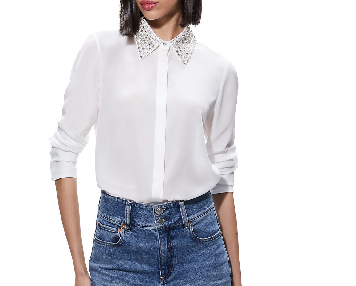 off white blouse womens