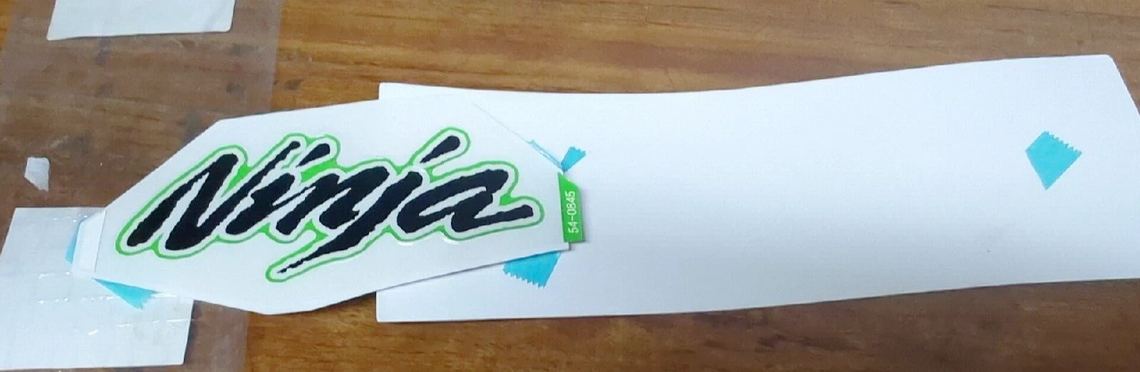 Bページです.°ஐ.* Kawasaki Ninja ZX-10R ZX-6R OEM 56054-0845 Mark Fuel Tank Decal