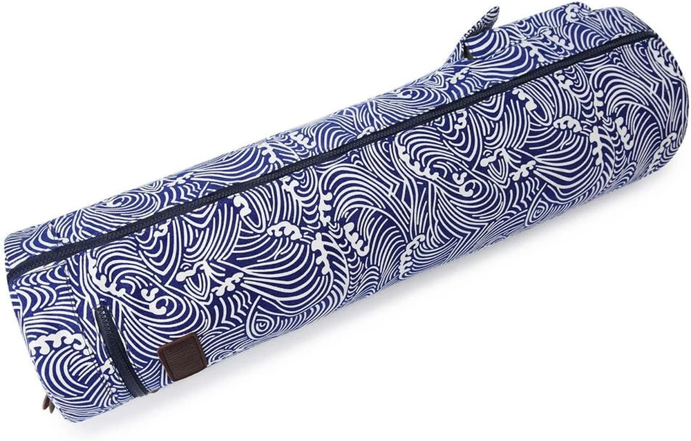 Sleek Full-Zip Yoga Mat Bag with Dual Storage Pockets for Easy Carrying