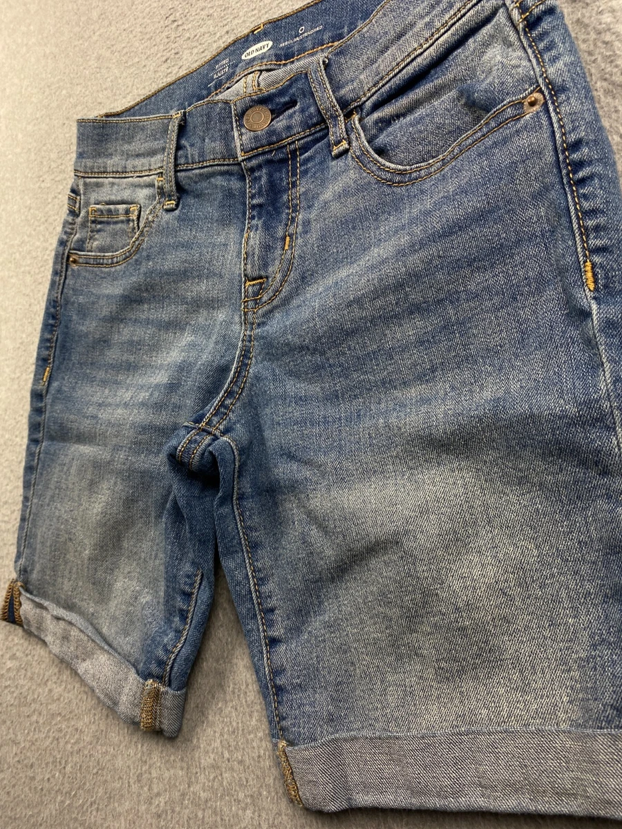Old navy hotsell denim bermuda shorts