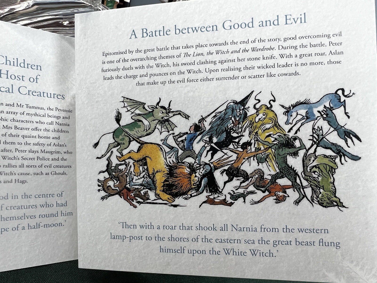 2023 Royal Mint, 50p Narnia Coin & folder The Lion, Witch, & Wardrobe Gift