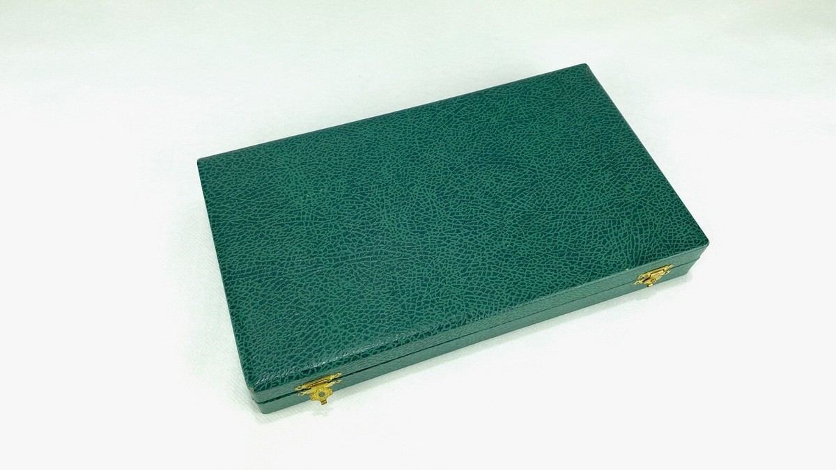 Coffret De 12 Couteaux Anciens La Trompette - Inox - Service De Table Vintage