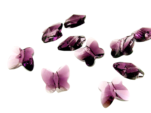 Swarovski Crystal Beads 5754 AMETHYST BLEND 10mm (2 pieces)