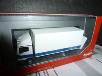 "Herpa Man Tgl Koffer-Lkw Mit Ladebordwand \"Polizei Brandenbur Nr. 094504 / 1:87"