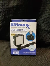 Ultimaxx Universal LED Video Light UM-LED49-BT Brand New in Box + Free Shipping!