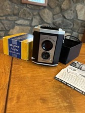 Vintage 1940's Eastman Kodak Co Brownie Reflex Camera With Original Box
