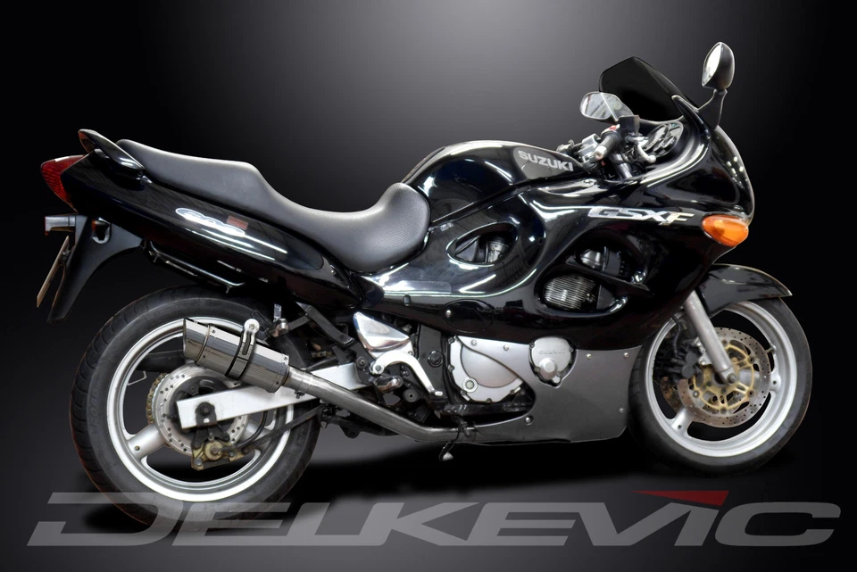 Suzuki GSX600F 600 Katana 1997-06 круглый глушитель из нержавеющей стали 8 дюймов - Изображение 4 из 4