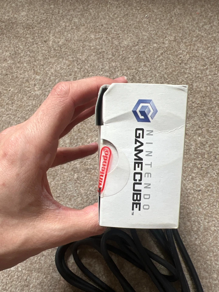 Official Nintendo Scart RGB Cable Boxed Complete GameCube DOL-013 Half Sealed! - Image 4 of 4