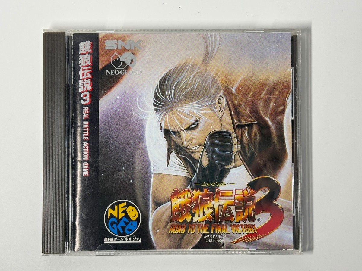 SNK Fatal Fury 3: Road To The Final Victory Neo Geo CD 1995 SNK Fatal Fury 3: Road To The Final Victory Neo Geo CD 1995