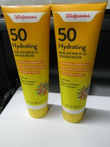walgreens hydrating lotion spf 50