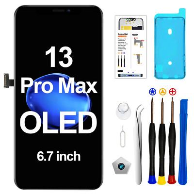 Soft OLED Display Für iPhone 13 Pro Max XDR Bildschirm 3D Touch Retina FHD Set