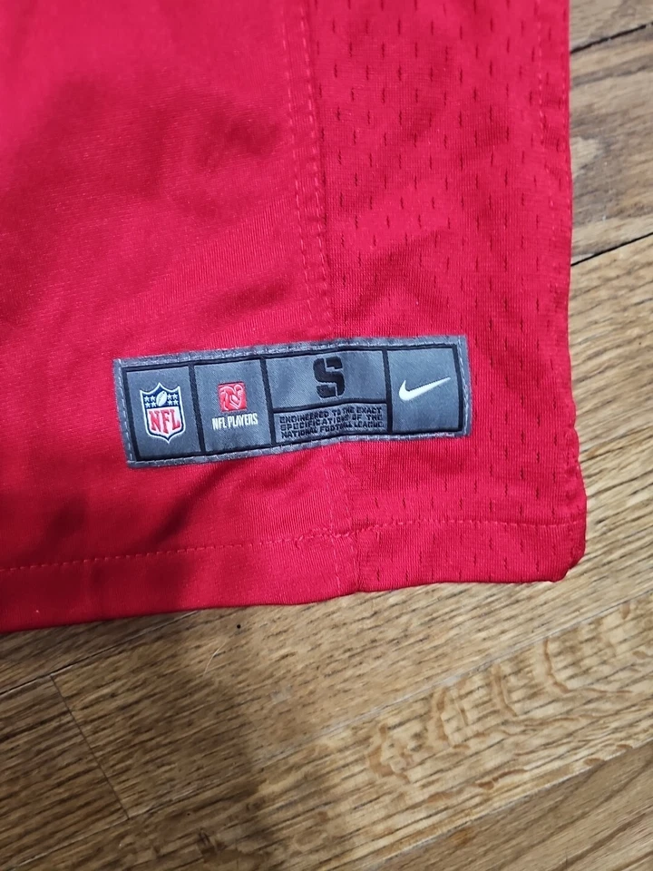 Colin Kaepernick 旧金山 49 人队耐克超级碗 XLVII 球衣状况良好  — 第 2/4 张图片