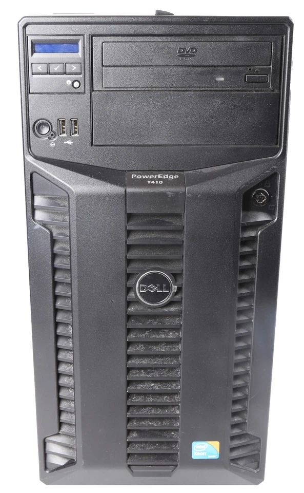 Servidor en torre Dell PowerEdge T410; con DVD-ROM Foto 2 de 4