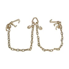 V-chain G70 Bridle Wrtj Cluster Hooks And Grab Hooks 3 Legs Tow Chain 4700 Wll