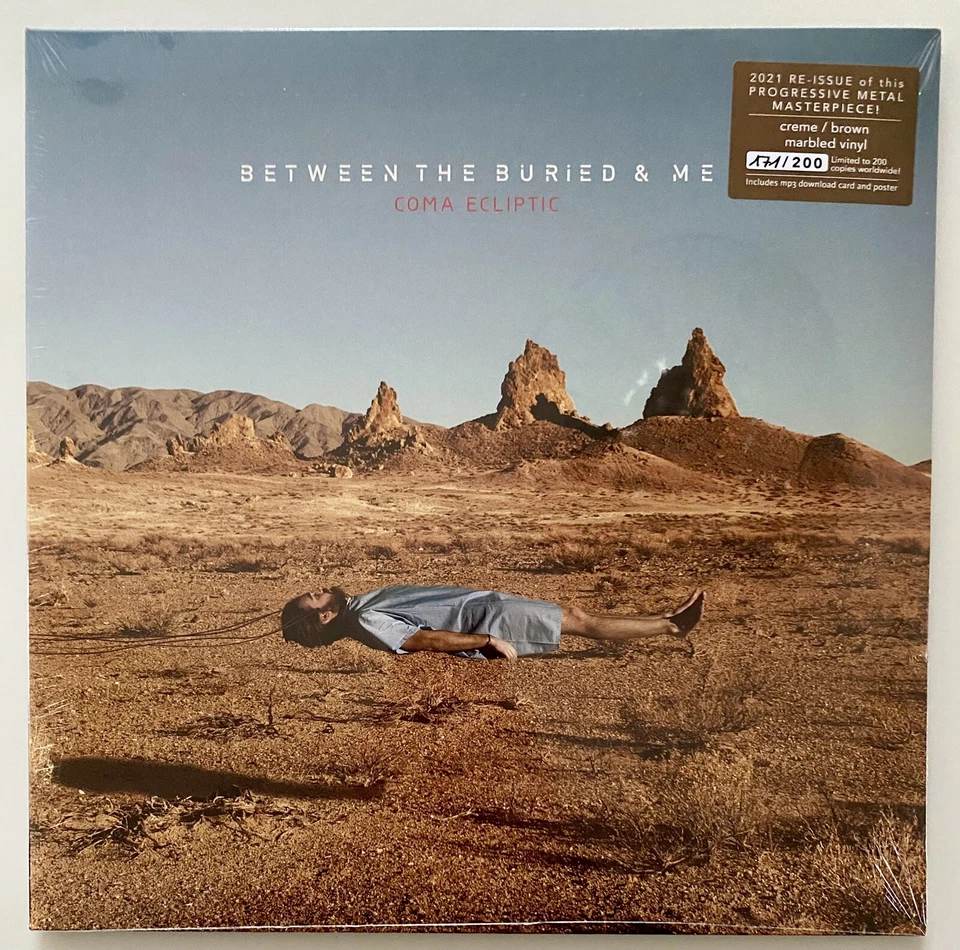 BETWEEN THE BURIED AND ME - COMA ECLIPTIC Ltd /200 Numbered Creme VINYL LP MINT - Image 3 of 4