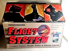 Thrustmaster Flight System Pro Flight,  PC Flight System, Vintage