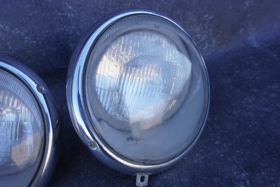 大众甲壳虫车头灯总成 1959 - 1966 年大众玻璃和桶 — 第 4/4 张图片