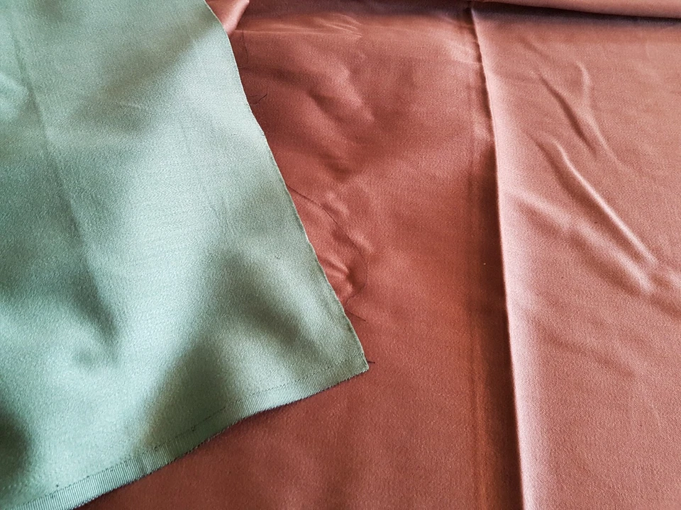 Tissus Ameublement en coton satiné réversible - 99 cm x 102 cm - Photo 3/3