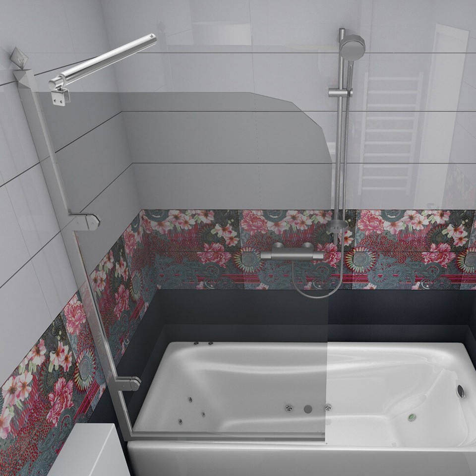 Frameless Shower Door Hardware Parts Bar Replacements Support Glass