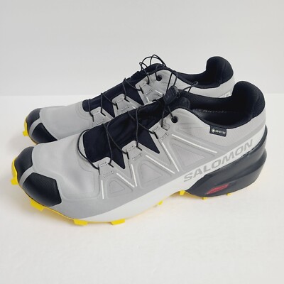 NEW Salomon Speedcross GTX Gore-Tex Hiking Shoes 475692 Size 11 Gray Salomon Speedcross GTX Gore-Tex Hiking Shoes 475692 Size 11  main image 4