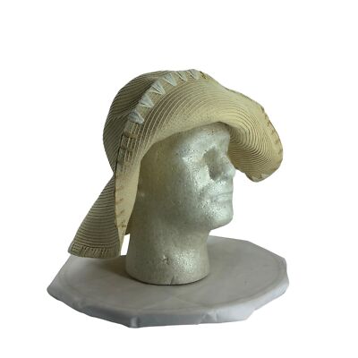 Vineyard Vines Straw Embroidered Floppy Sun Hat Women 