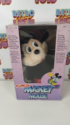MICKEY MOUSE PEN HOLDER DISNEY MOUSE PENCIL POUCH HERLITZ SOFT CASE