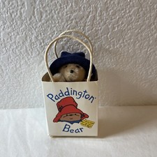 New Vintage Eden Toys 1996, Paddington Bear Plush Toy 4.5" Sears Kids Gifts