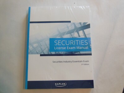 Kaplan (SIE) 3rd Edition License Exam Self-Study Package Online Learning Tools