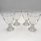 Set of 4 BERWICK BOOPIE Anchor Hocking  CORDIAL Liqueur Cocktail Glasses MCM Vtg