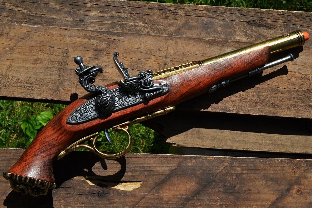 18th Century English Flintlock Blunderbuss - Pirate - Non-Firing Denix  Replica