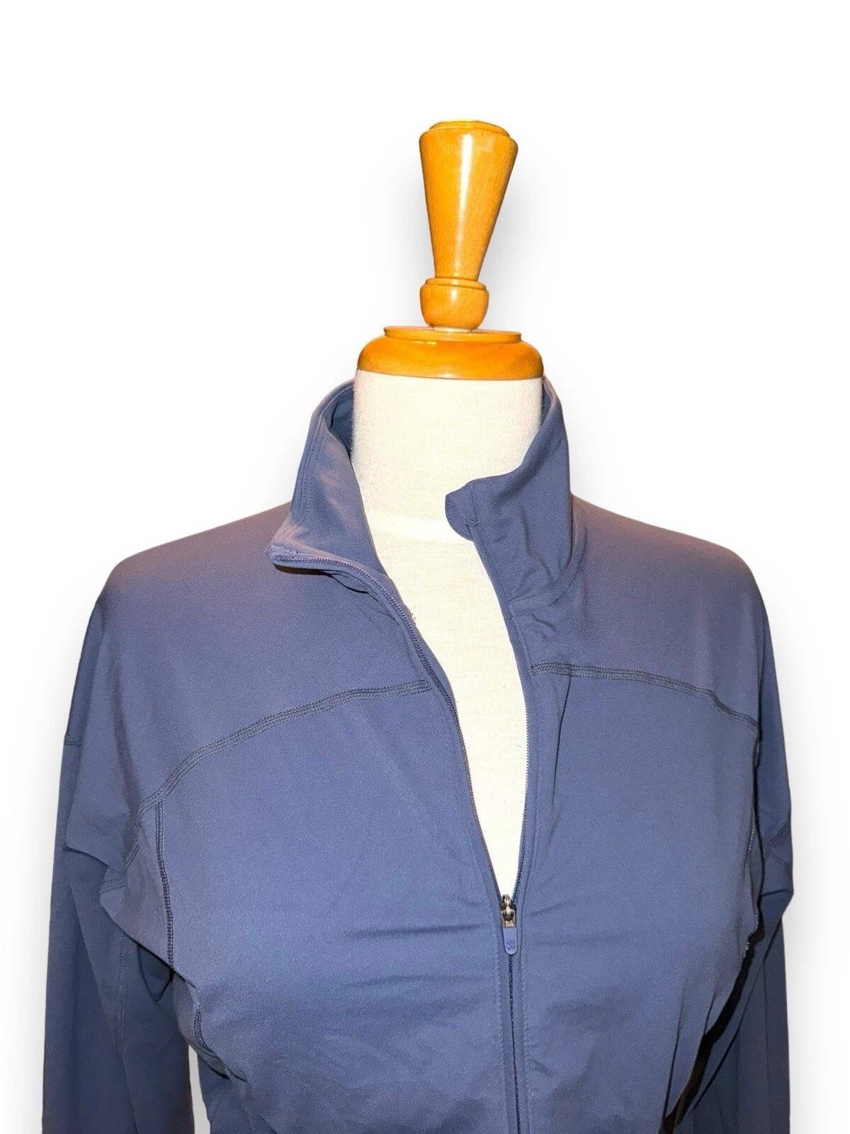 sweaty-betty short fitted full zip jacket