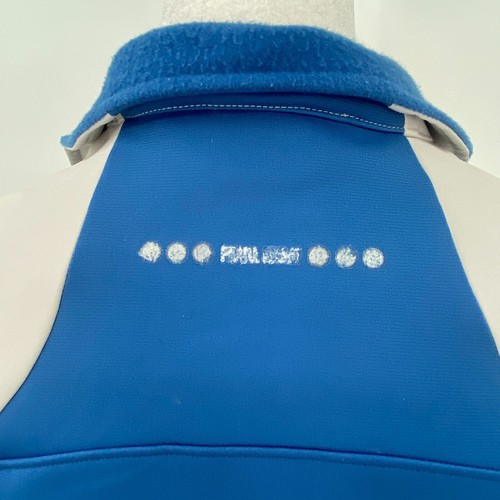 Vintage Pearl Izumi Jacket Womens L Blue Gray Colorblock Full Zip Cycling Y2K - Picture 9 of 16